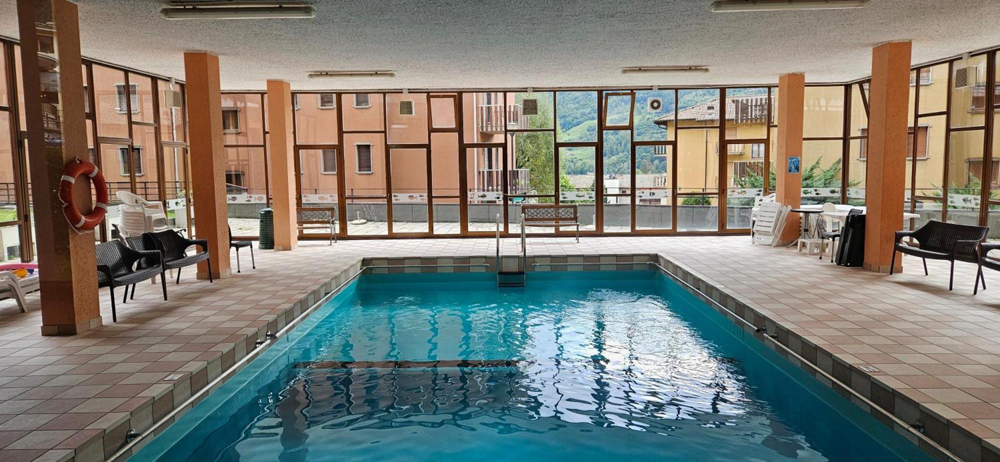 Alpine Nest With Swimmingpool Apartment Moggio  Ngoại thất bức ảnh